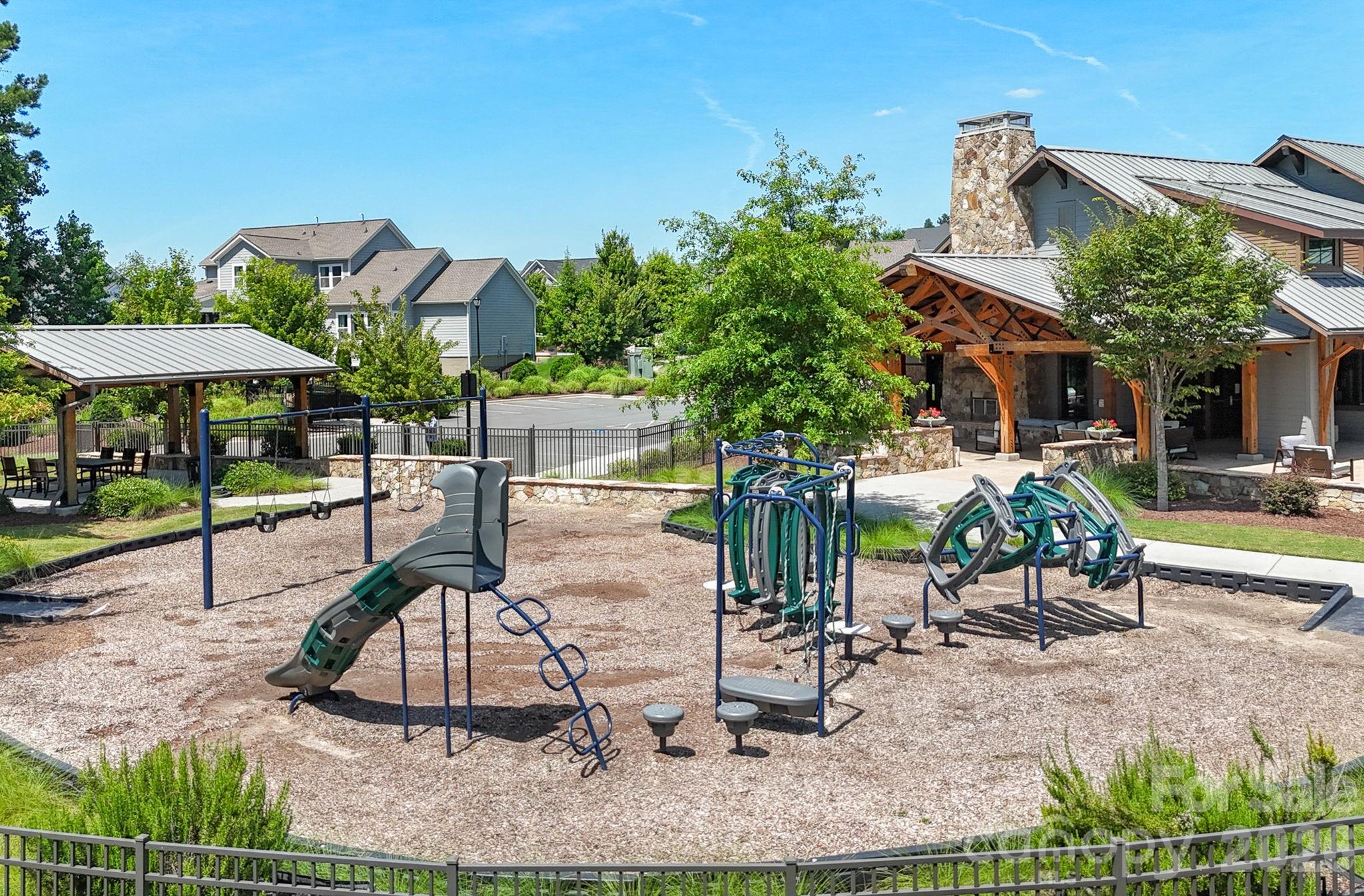 2081 Suttonview Road Fort Mill, SC 29708 - Photo 31 of 33 a view of a backyard with sitting area and furniture