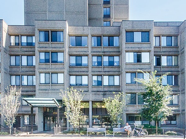 1731 Beacon Street, Unit 1110 Brookline, MA 02445 - Photo 1 of 24 a front view of a multi story building