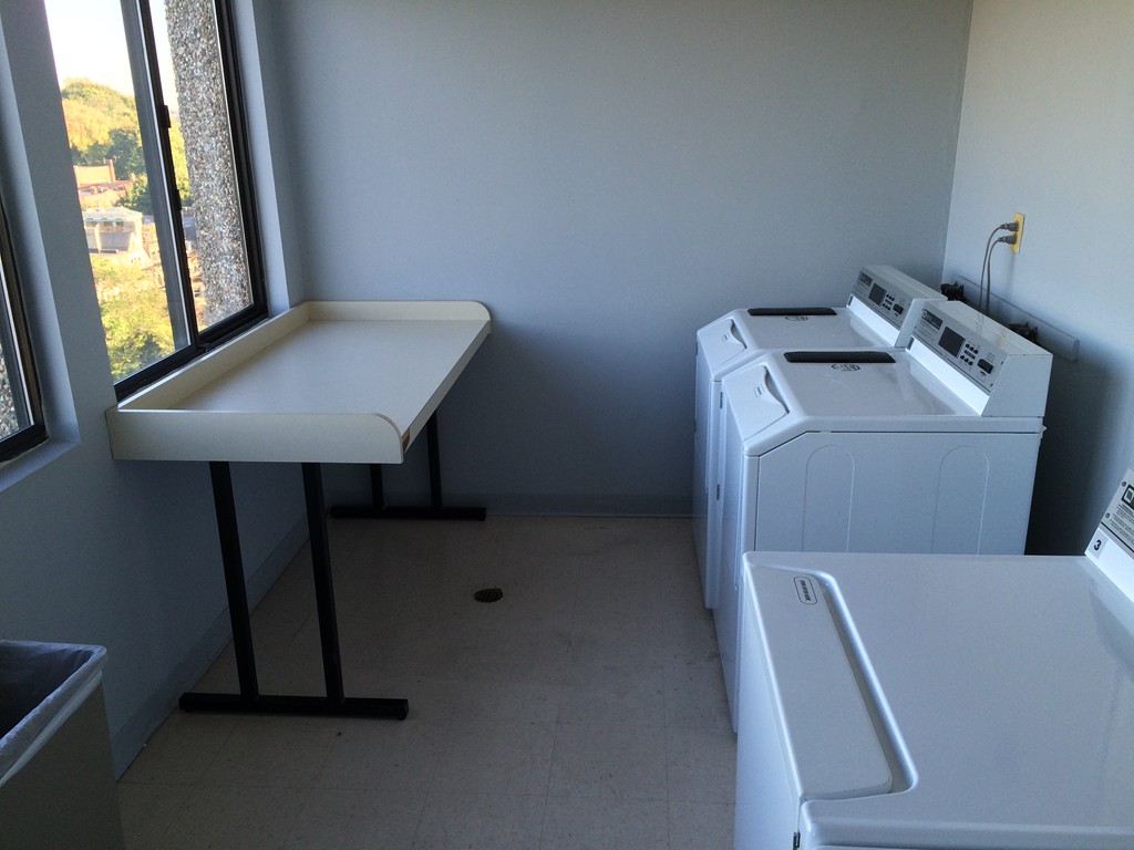 1731 Beacon Street, Unit 1110 Brookline, MA 02445 - Photo 21 of 24 a utility room with dryer and washer