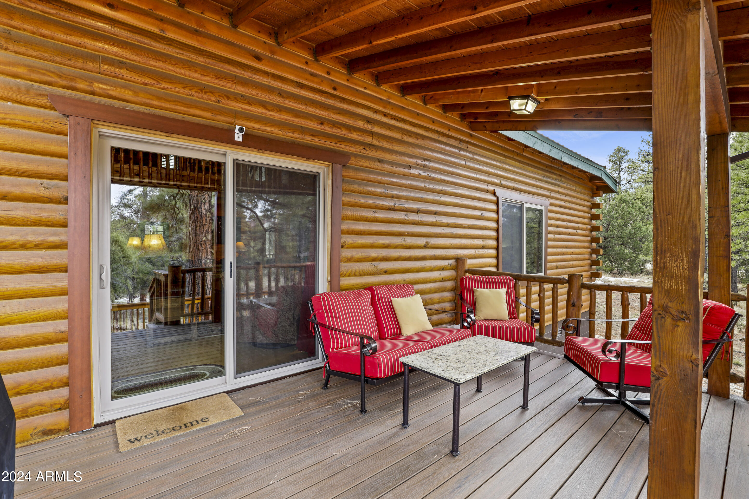 1534 Mainline Road Heber, AZ 85928 - Photo 25 of 40 Back deck pic 2