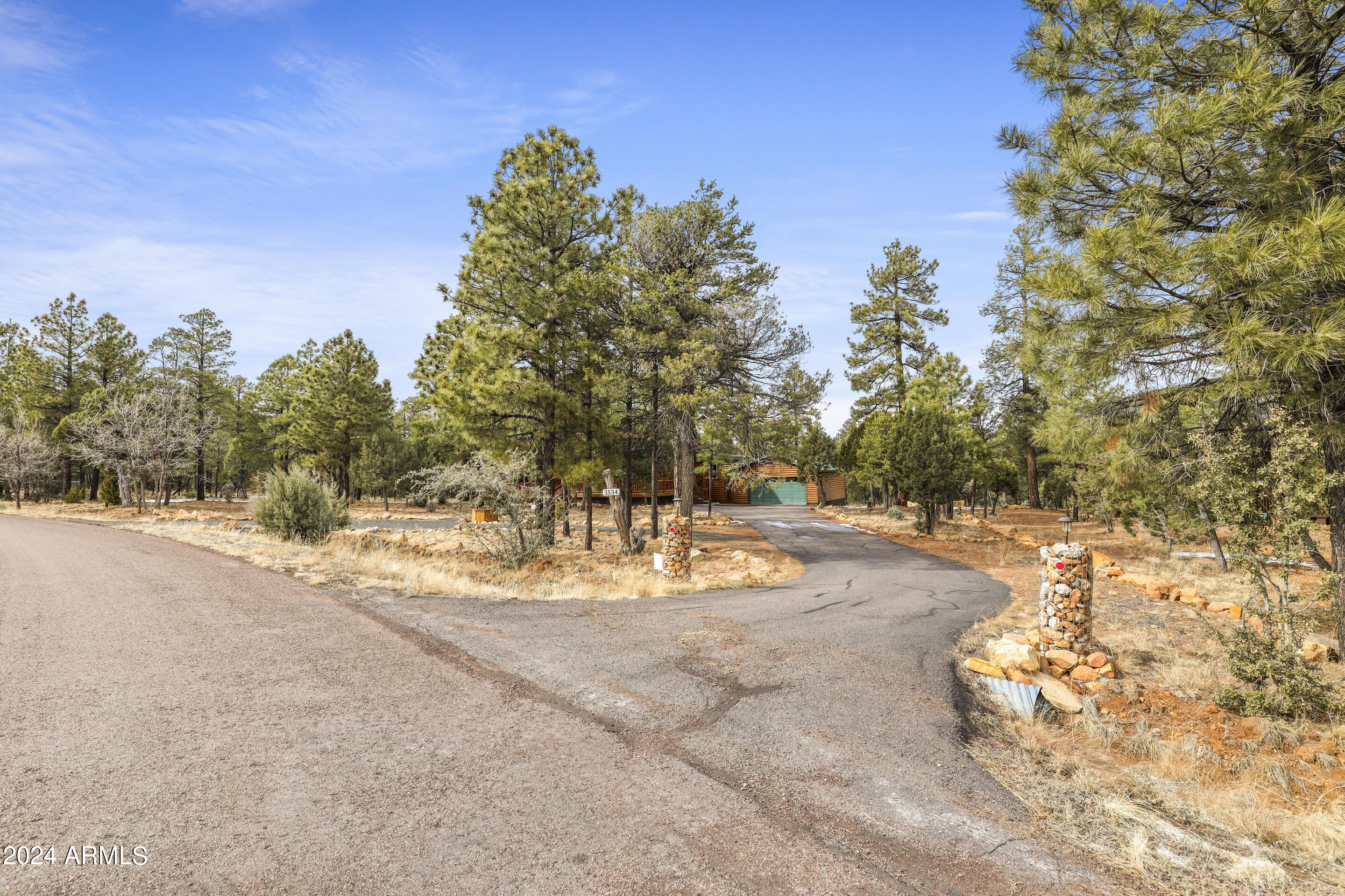 1534 Mainline Road Heber, AZ 85928 - Photo 34 of 40 Street view showing trees and circular d