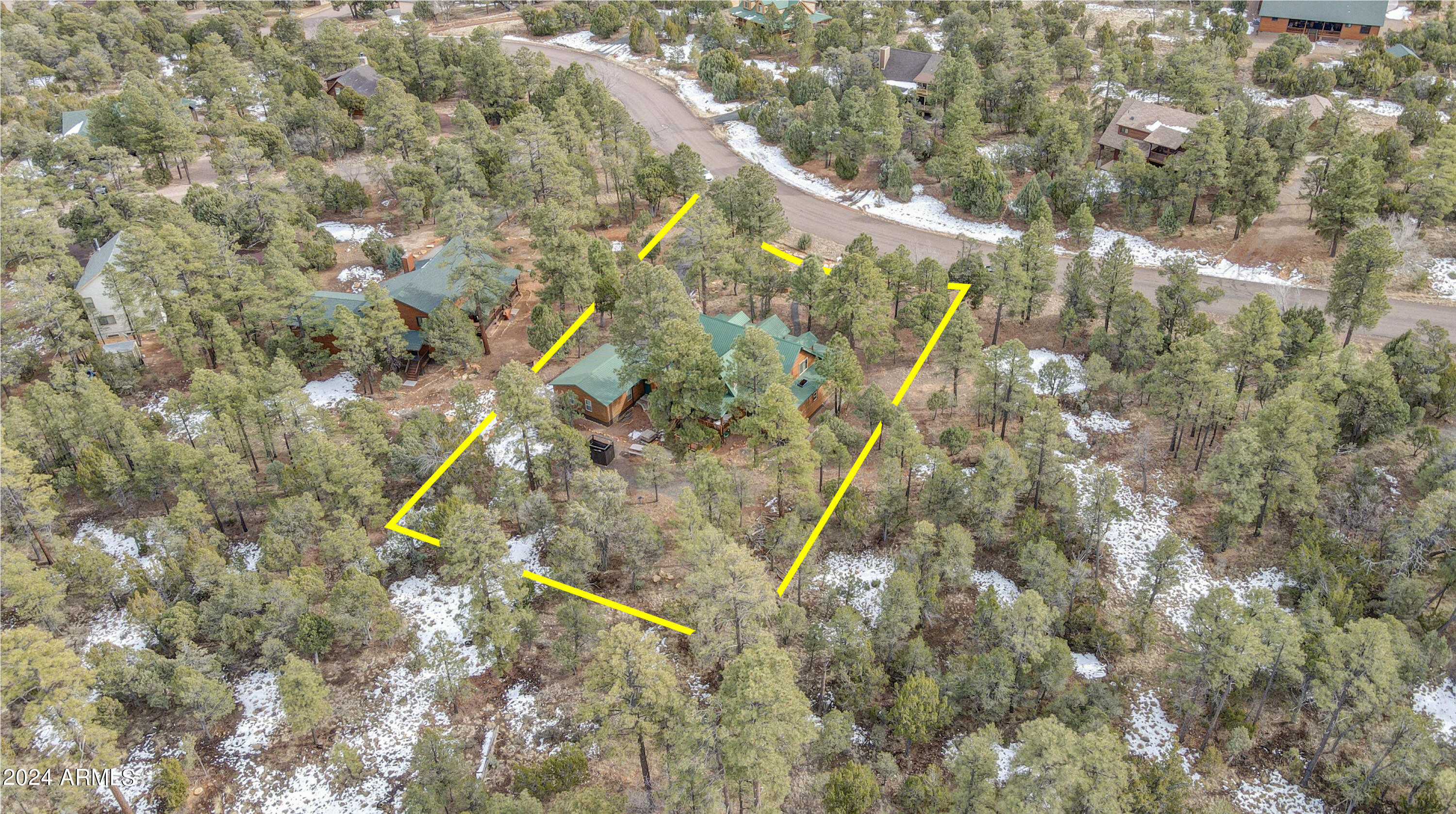 1534 Mainline Road Heber, AZ 85928 - Photo 35 of 40 Approximate property lines