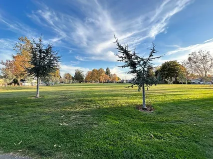 a view of a golf course