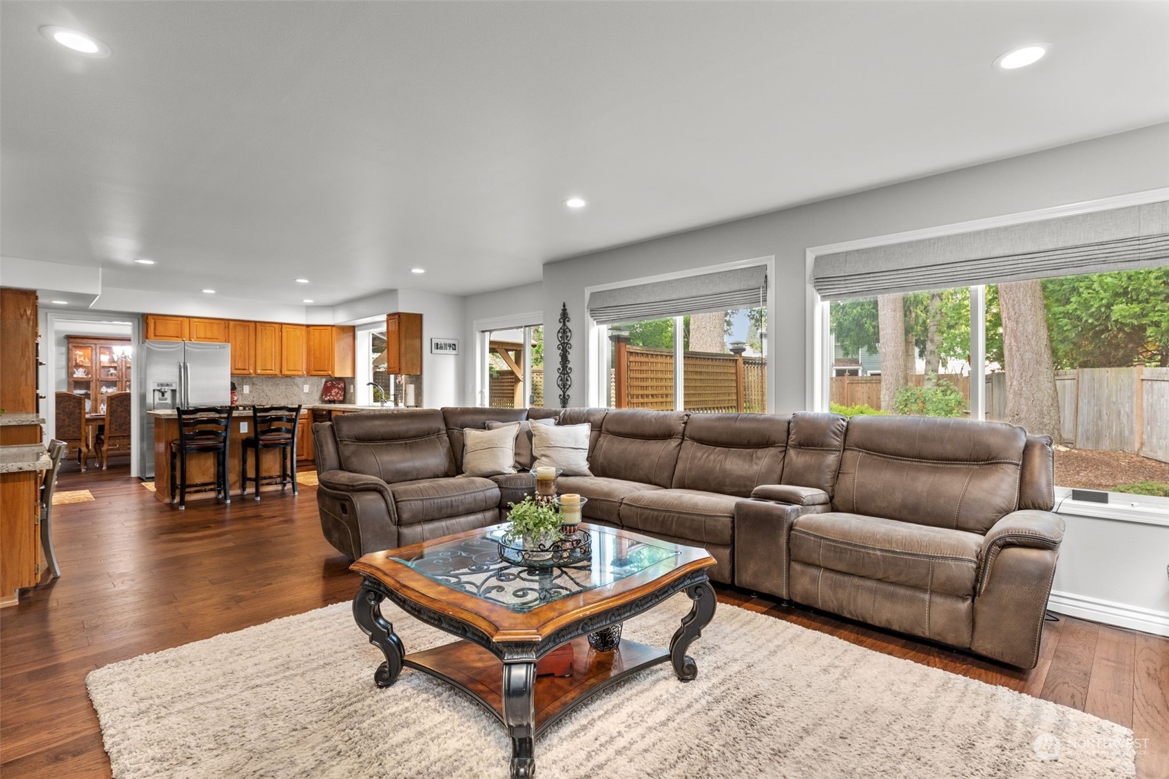 5122 Northeast 17th Street Renton, WA 98059 - Photo 13 of 35 a living room with furniture and a large window