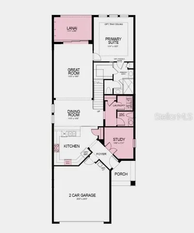 a living room with furniture and large window with outer view