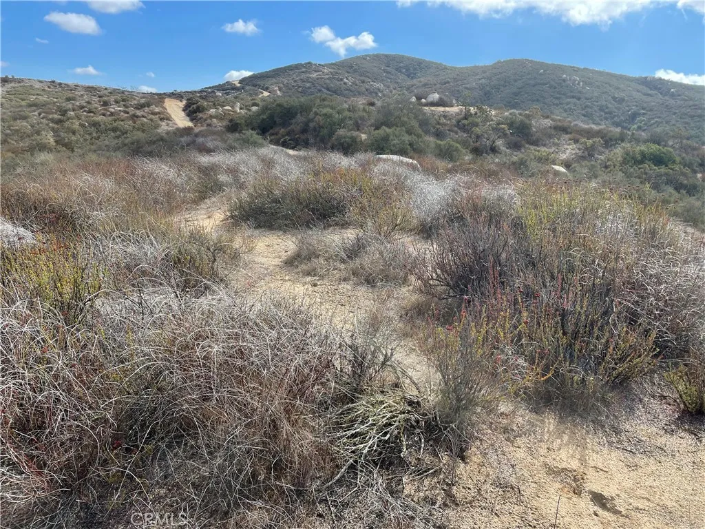 3 Esplendida Way Temecula, CA 92590 - Photo 2 of 3 a view of a dry yard with mountains in the background