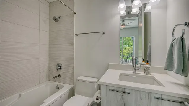 a house view with a outdoor space