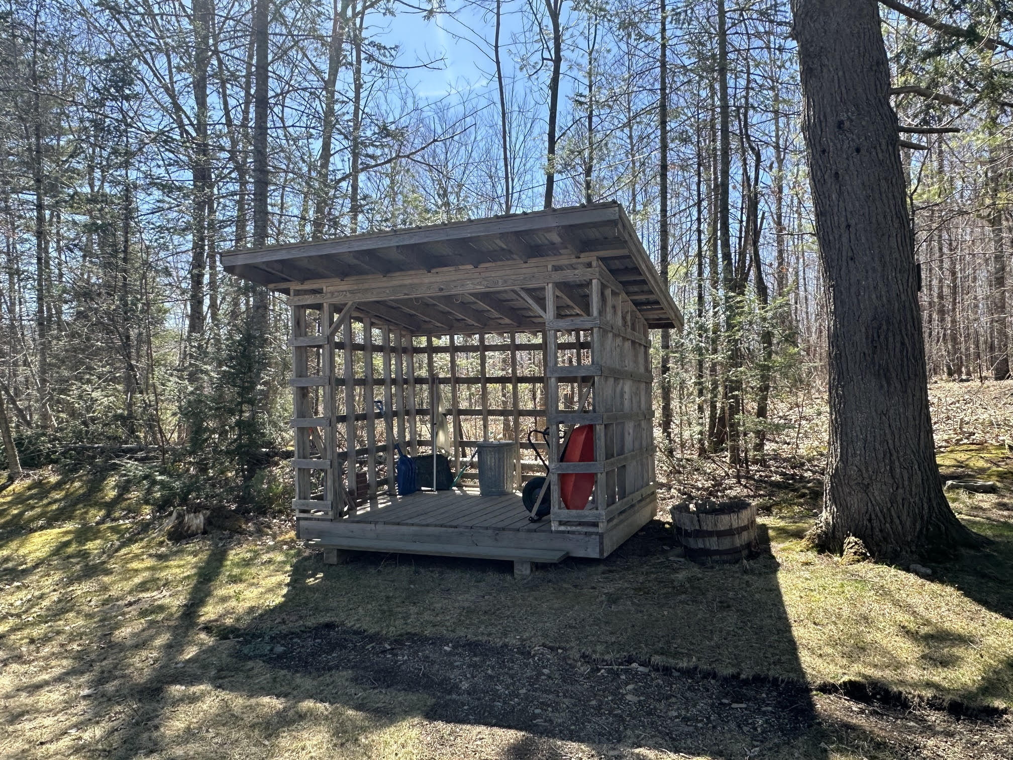 74 Garland Road Dixmont, ME 04932 - Photo 39 of 39 Wood Shed