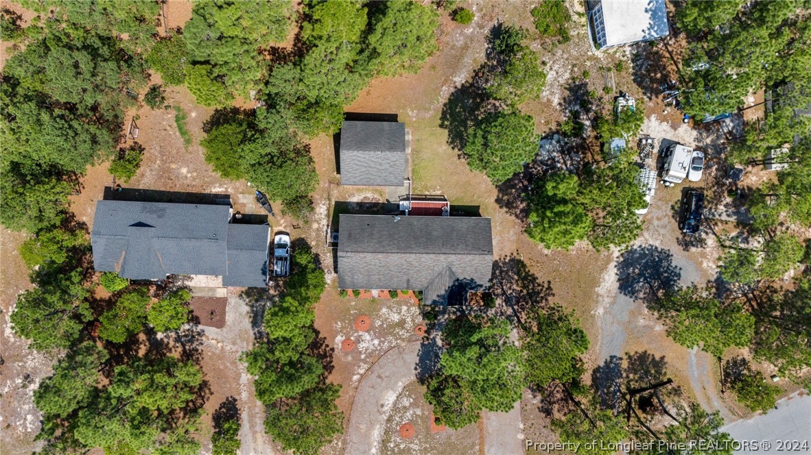 140 Ridge View Drive Cameron, NC 28326 - Photo 5 of 42 an aerial view of a house with a yard and garden