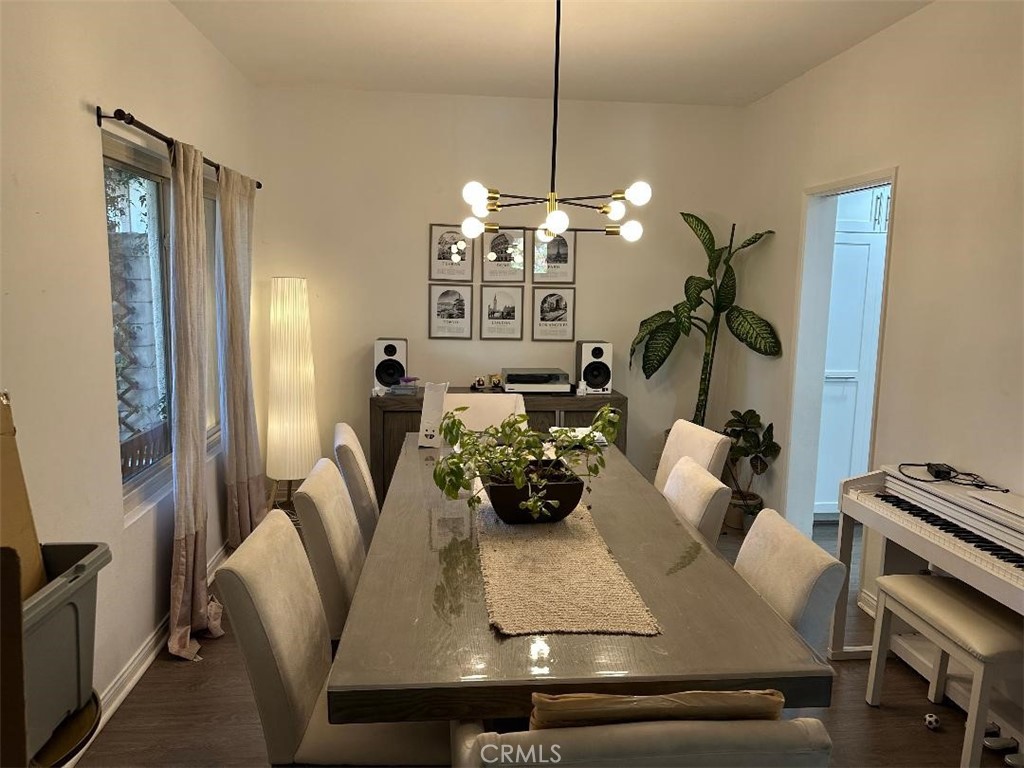 2 Shasta Irvine, CA 92612 - Photo 12 of 17 a view of a dining room with furniture and a chandelier