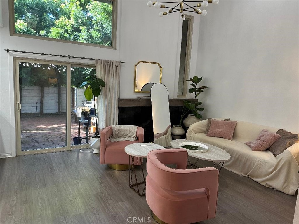 2 Shasta Irvine, CA 92612 - Photo 13 of 17 a living room with furniture and a fireplace