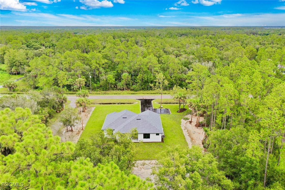 2864 68th Avenue Northeast Naples, FL 34120 - Photo 44 of 47 a aerial view of a pool