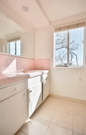 a storage room with a washer and dryer