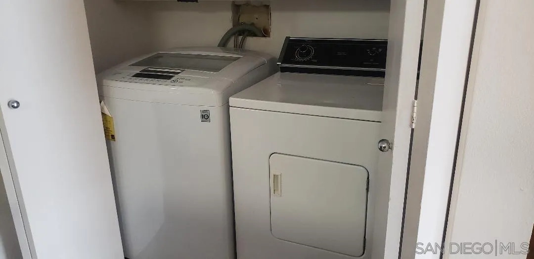 17161 Alva Road, Unit 1424 San Diego, CA 92127 - Photo 5 of 10 a utility room with dryer and washer