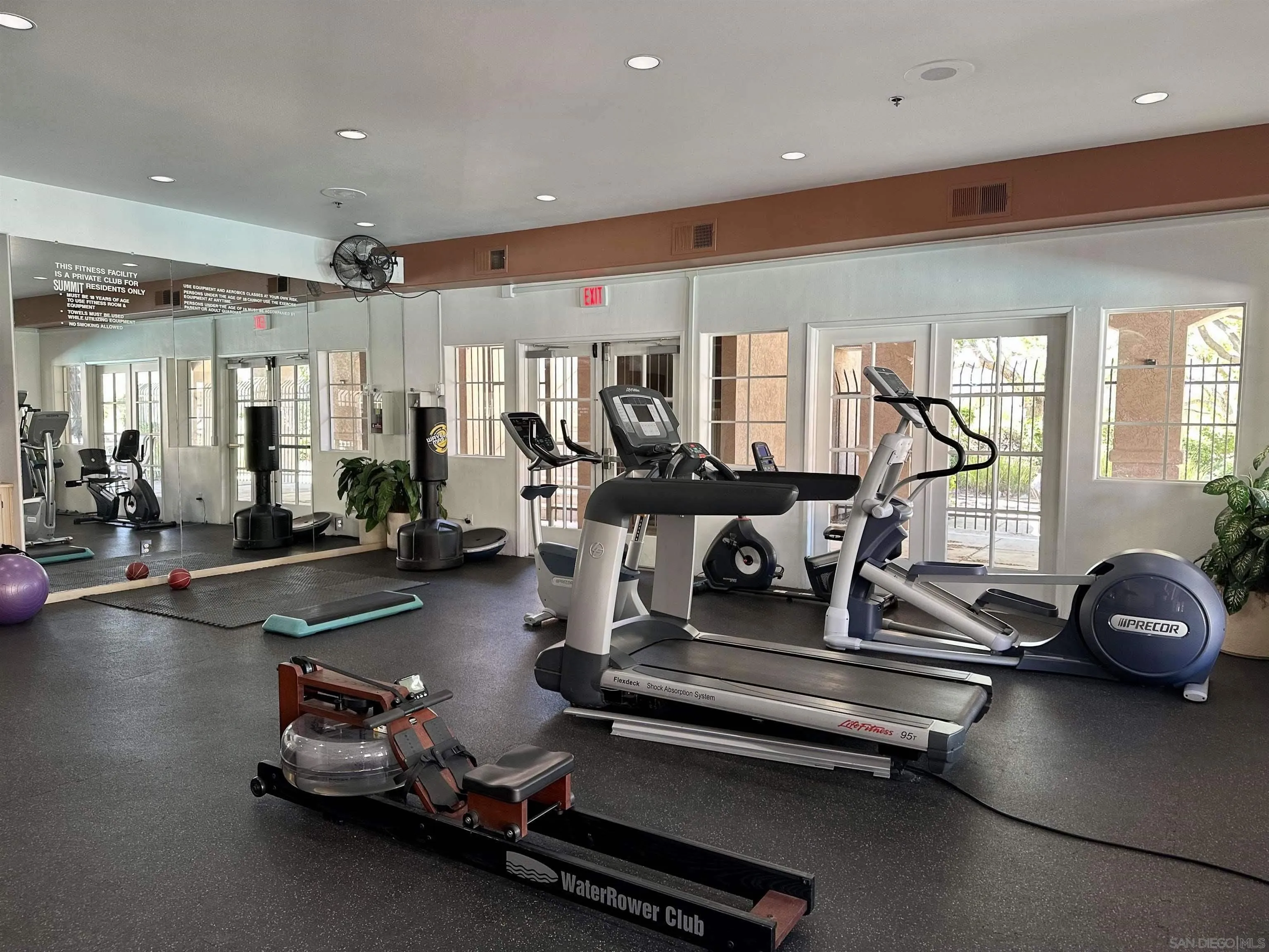 17161 Alva Road, Unit 1424 San Diego, CA 92127 - Photo 8 of 10 a room with gym equipment