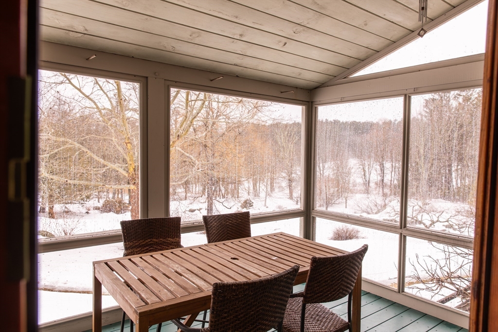 45 Sessions Road Hardwick, MA 01037 - Photo 16 of 28 a view of a dining room with furniture and wooden floor