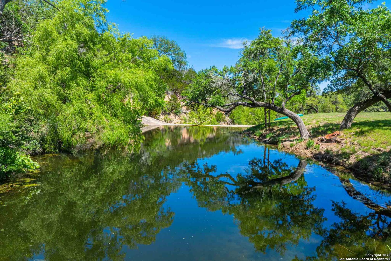 171 Flach Road Comfort, TX 78013 - Photo 6 of 91 a view of a lake with a tree