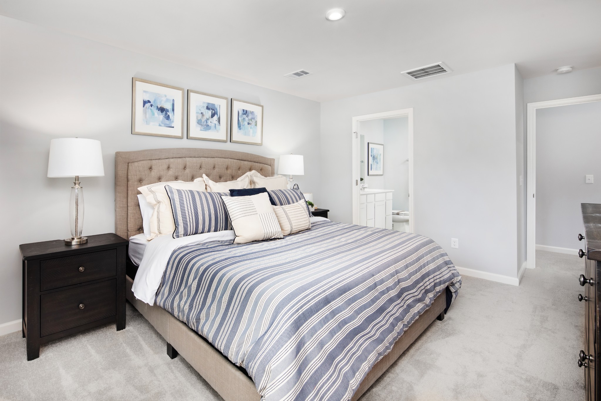 637 Woodall Ridge Drive Lebanon, TN 37090 - Photo 6 of 14 a bedroom with a bed and a night stand