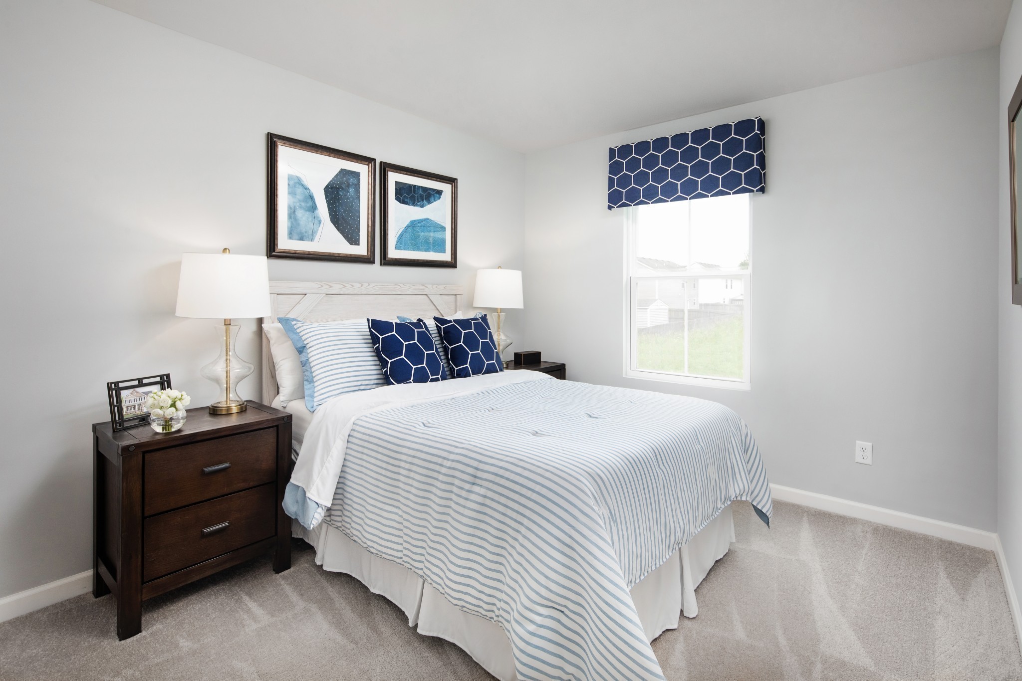 637 Woodall Ridge Drive Lebanon, TN 37090 - Photo 8 of 14 a bedroom with a bed and a window