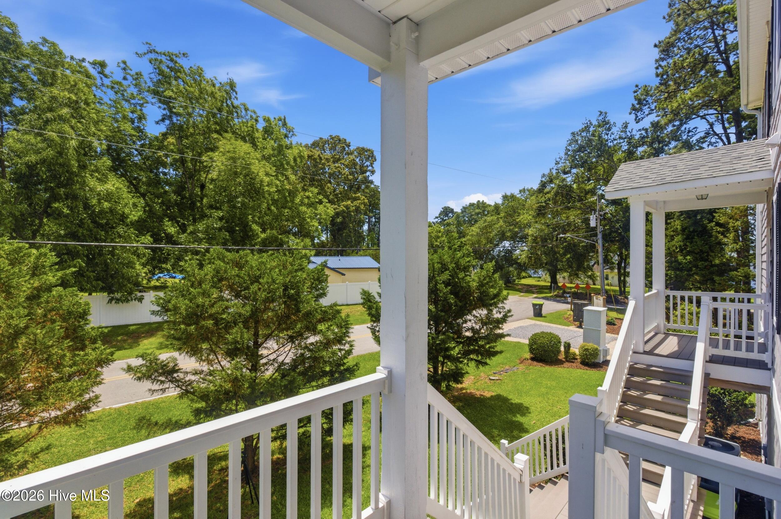 1129 Bennett Road, Unit 1B Minnesott Beach, NC 28510 - Photo 31 of 43 Covered Deck