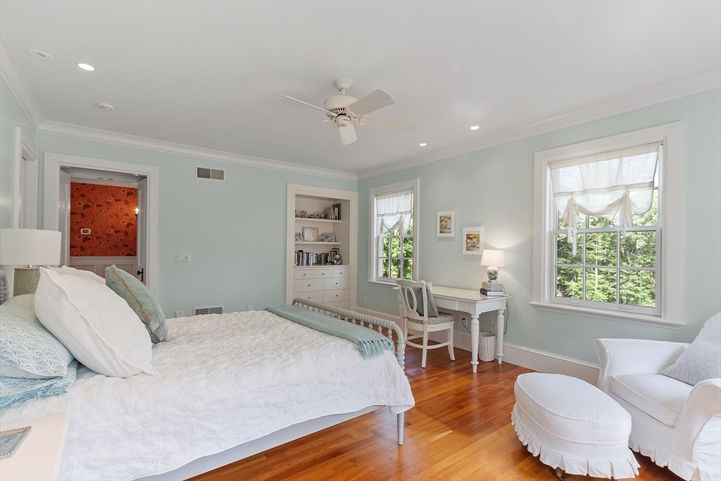 76 Red Coat Lane Concord, MA 01742 - Photo 34 of 42 a bedroom with a bed furniture and a window