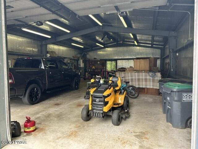 271 Nevin Road Newfoundland, PA 18445 - Photo 28 of 35 2 Car Garage Interior