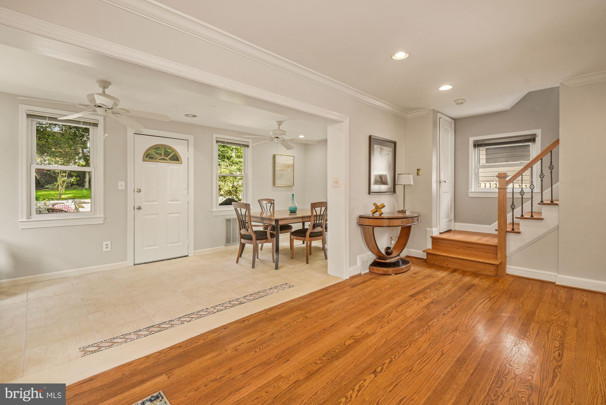 205 West Cameron Road Falls Church, VA 22046 - Photo 10 of 36 Dining room off Living room area.