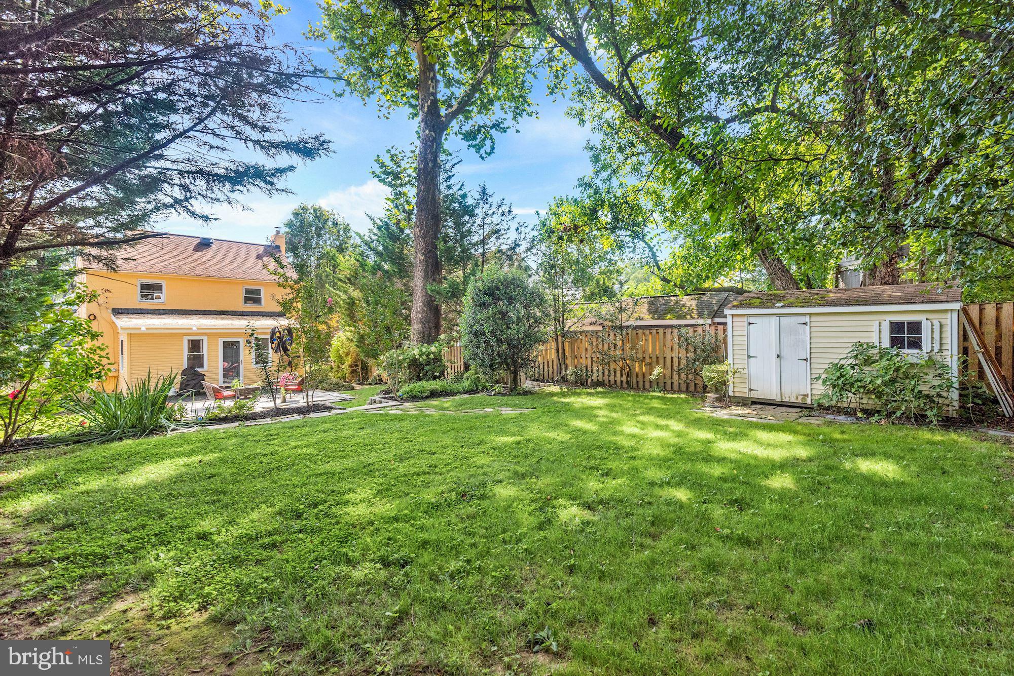 205 West Cameron Road Falls Church, VA 22046 - Photo 28 of 36 Roomy potting shed in rear of backyard lot.
