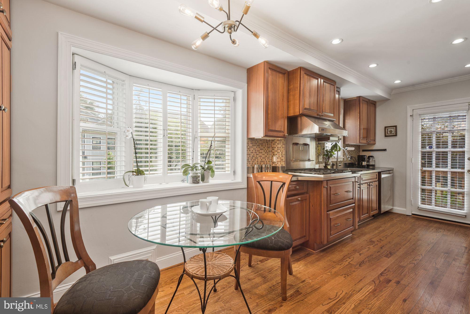 205 West Cameron Road Falls Church, VA 22046 - Photo 5 of 36 Recessed lighting throughout & wood floors kitchen