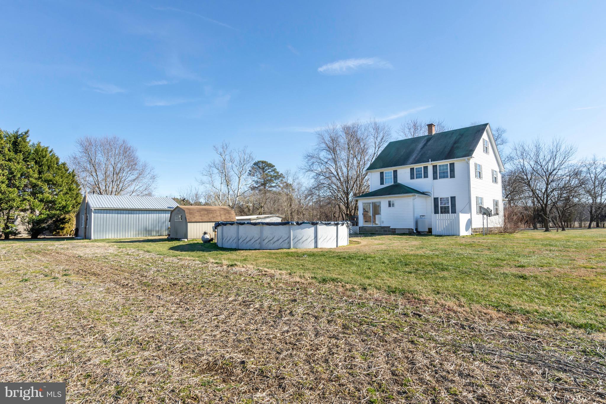 4227 Baildon Road Trappe, MD 21673 - Photo 18 of 39 Farmhouse Rear view
