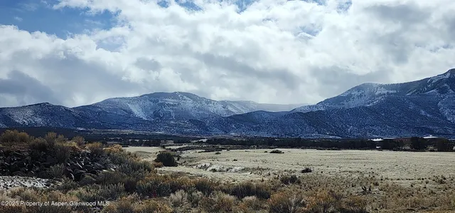 a view of a and mountain