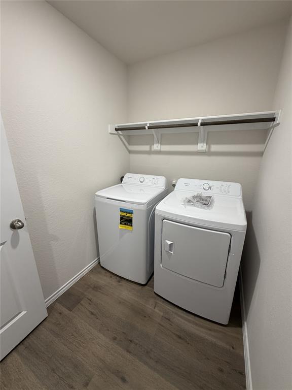 729 Lantana Lane Pilot Point, TX 76258 - Photo 11 of 19 a utility room with dryer and washer
