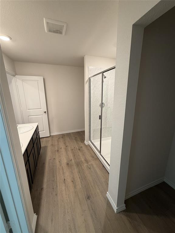 729 Lantana Lane Pilot Point, TX 76258 - Photo 9 of 19 an entryway view with wooden floor and staircase