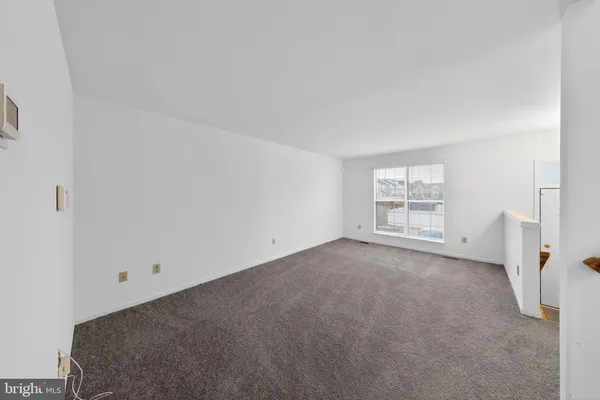 a view of a room with window