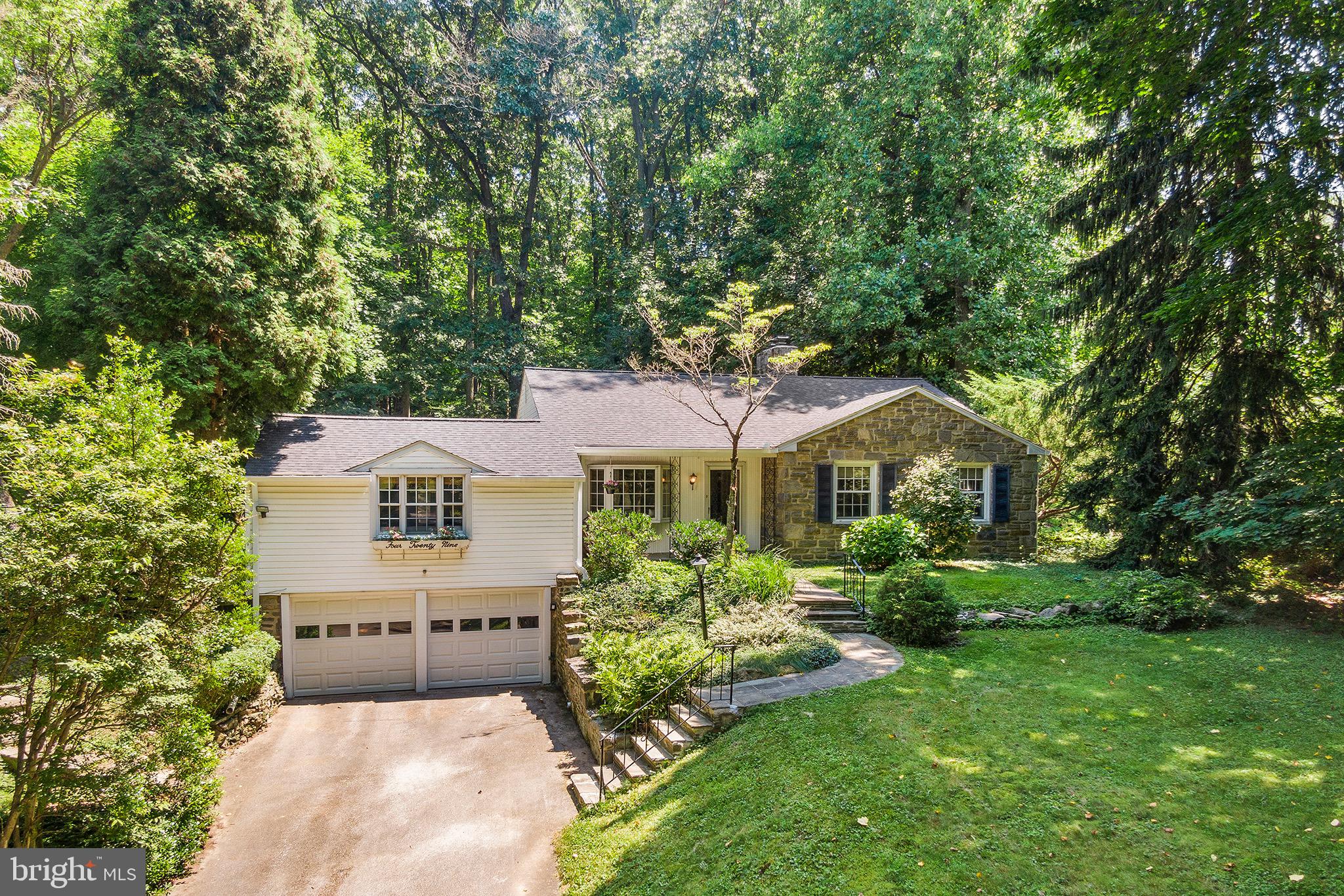 429 Devon State Road Devon, PA 19333 - Photo 28 of 36 aerial view of home