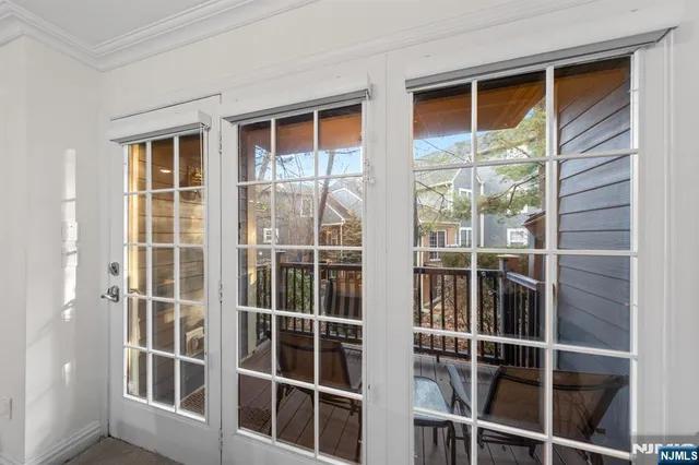 a view of front door