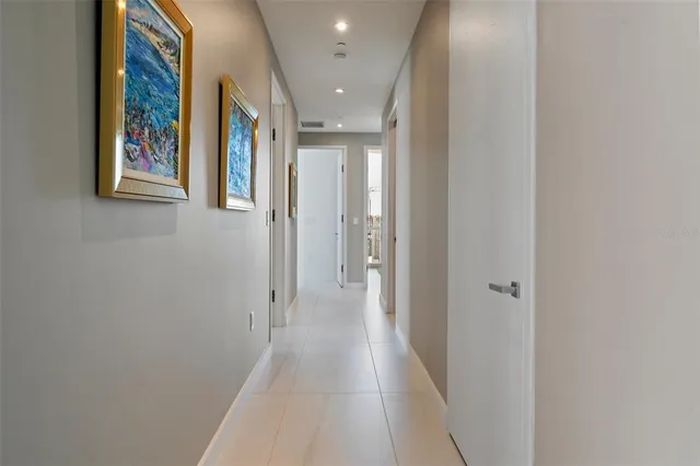 a room with gym equipment and a large window