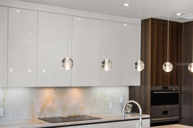 a view of a city from a balcony