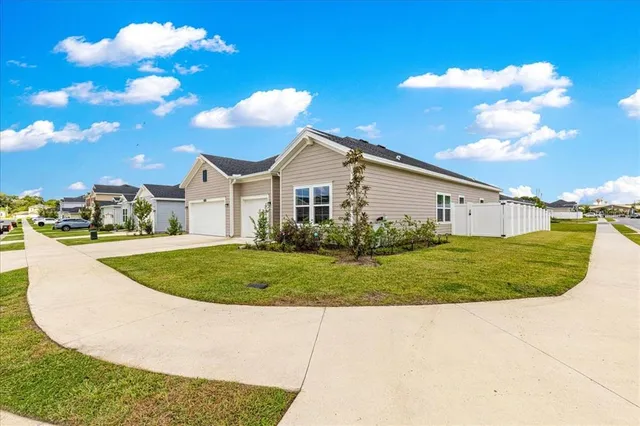 a view of outdoor space yard and swimming pool