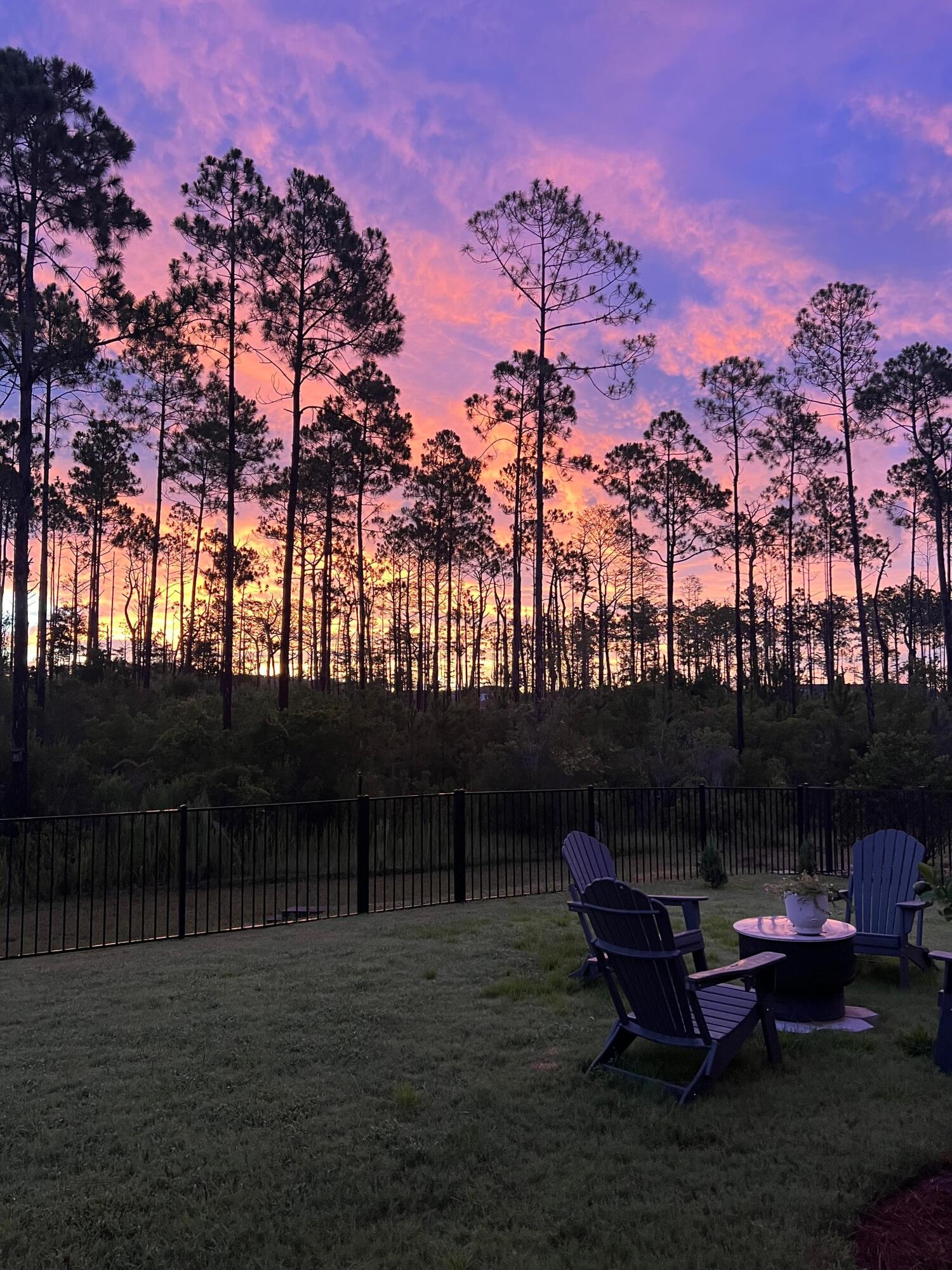298 Lafayette Road Watersound, FL 32461 - Photo 75 of 76 a backyard of a house with table and chairs