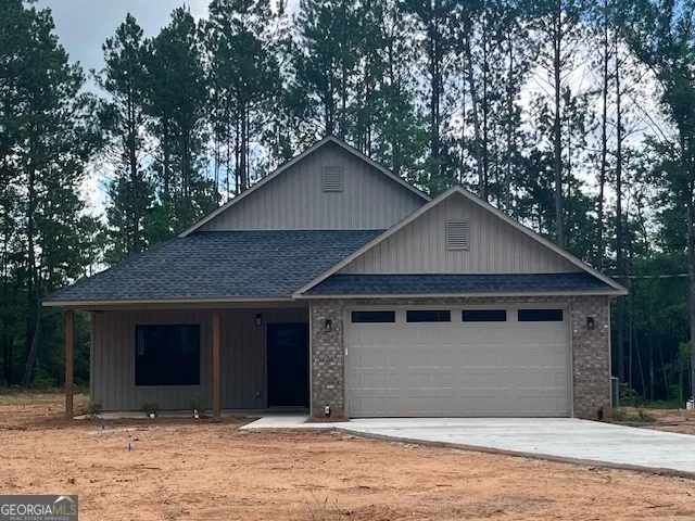 a house with a outdoor space