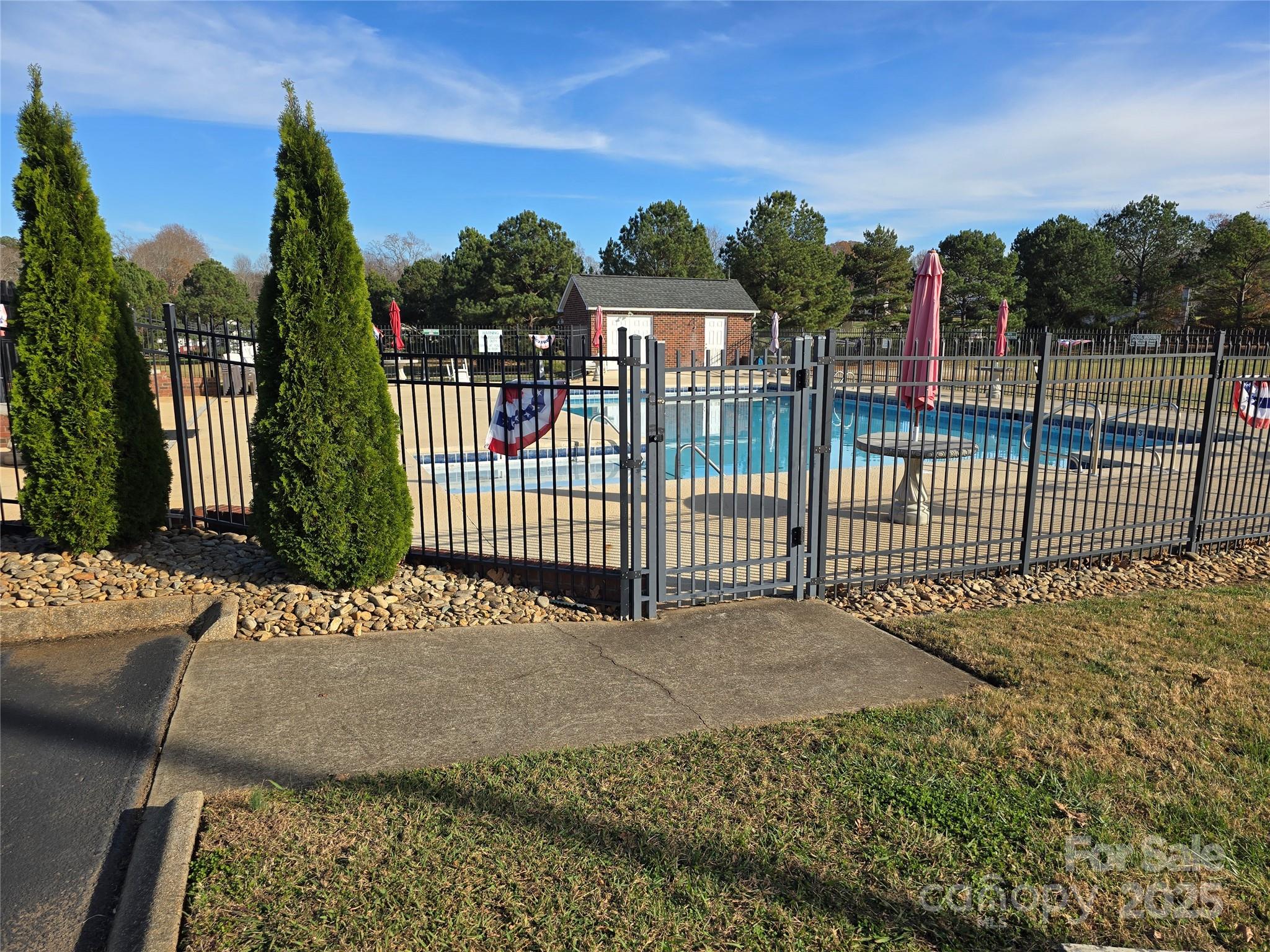 462 Cress Loop Road Salisbury, NC 28147 - Photo 47 of 48 a view of a wrought iron fences in front of house