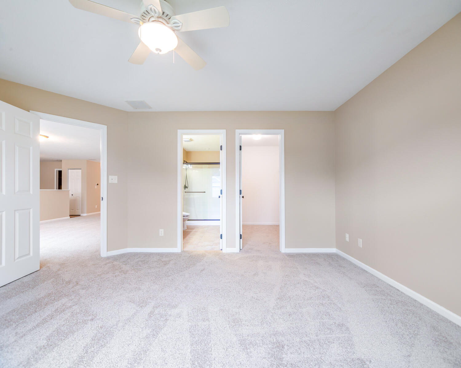 515 East 117th Place Crown Point, IN 46307 - Photo 28 of 35 an empty room with fan and entrance