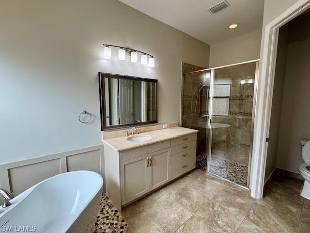 2820 Cinnamon Bay Circle Naples, FL 34119 - Photo 6 of 27 a bathroom with a granite countertop sink mirror and shower