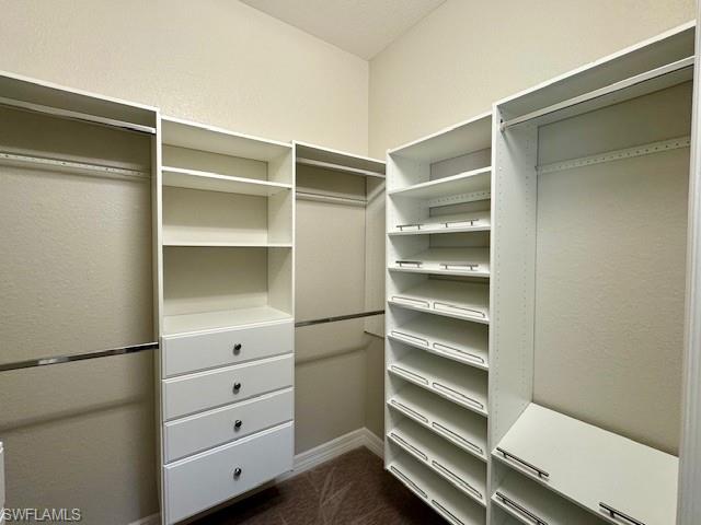 2820 Cinnamon Bay Circle Naples, FL 34119 - Photo 7 of 27 a view of an empty walk in closet
