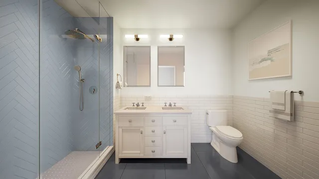 a kitchen with stainless steel appliances granite countertop a refrigerator sink and stove