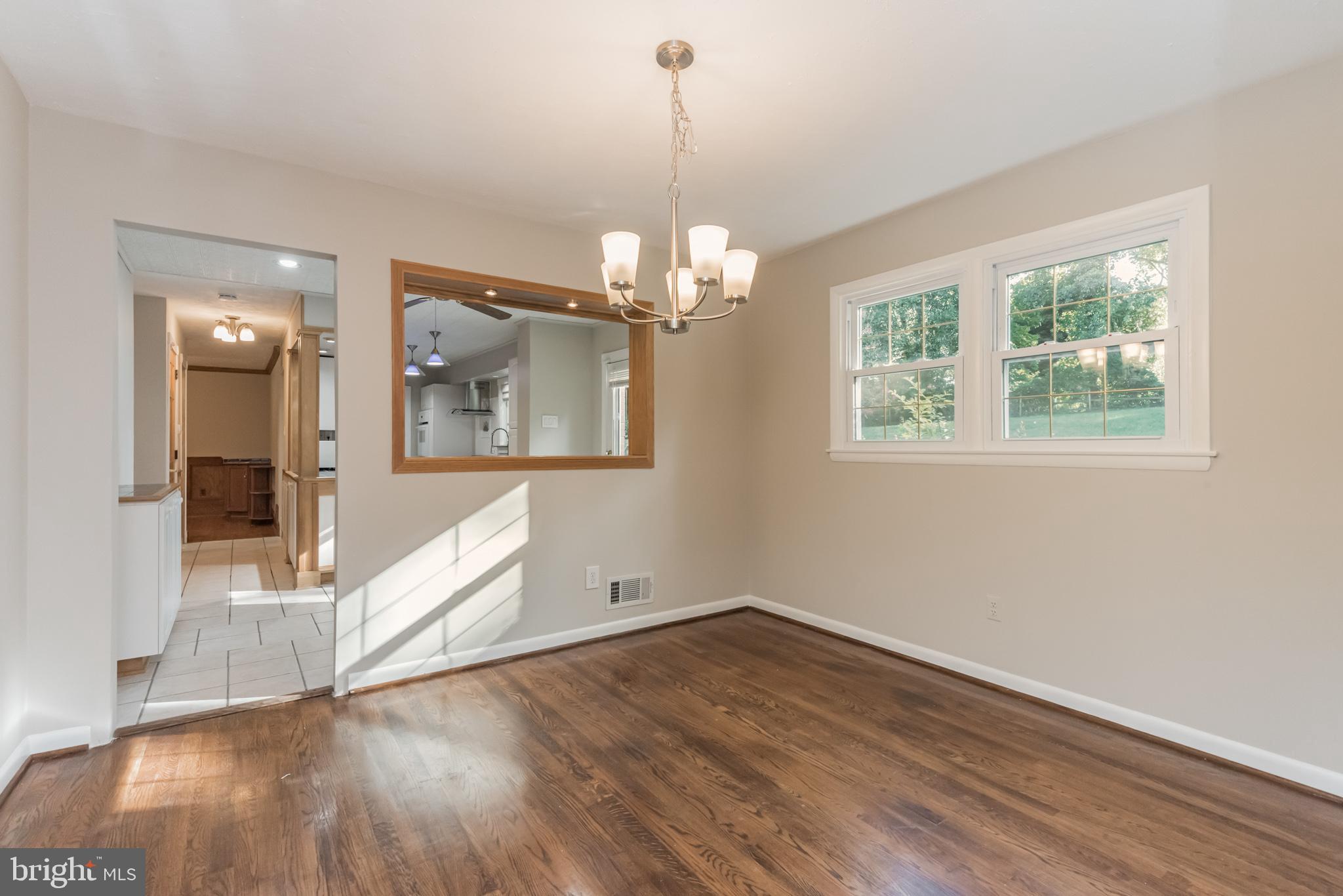 2124 Drury Road Silver Spring, MD 20906 - Photo 9 of 29 Dining room showing pass through toward kitchen
