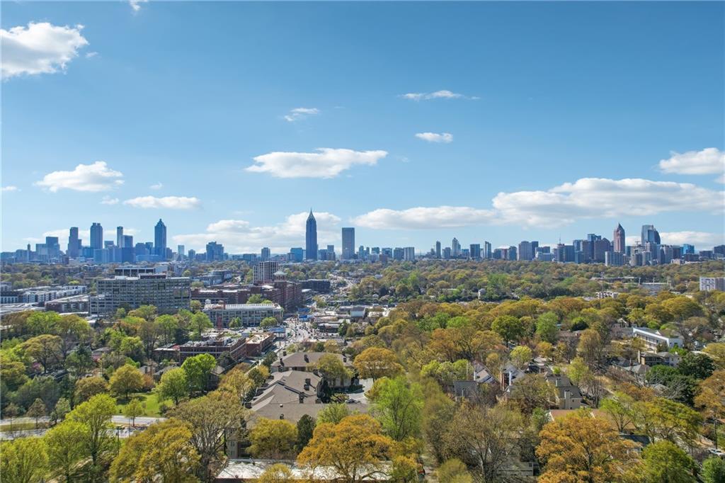 737 Barnett Street Northeast, Unit C4 Atlanta, GA 30306 - Photo 24 of 24 a view of a city