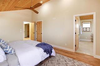 2395 Delaware, Unit 167 Santa Cruz, CA 95060 - Photo 12 of 33 a bedroom with a bed and a shower