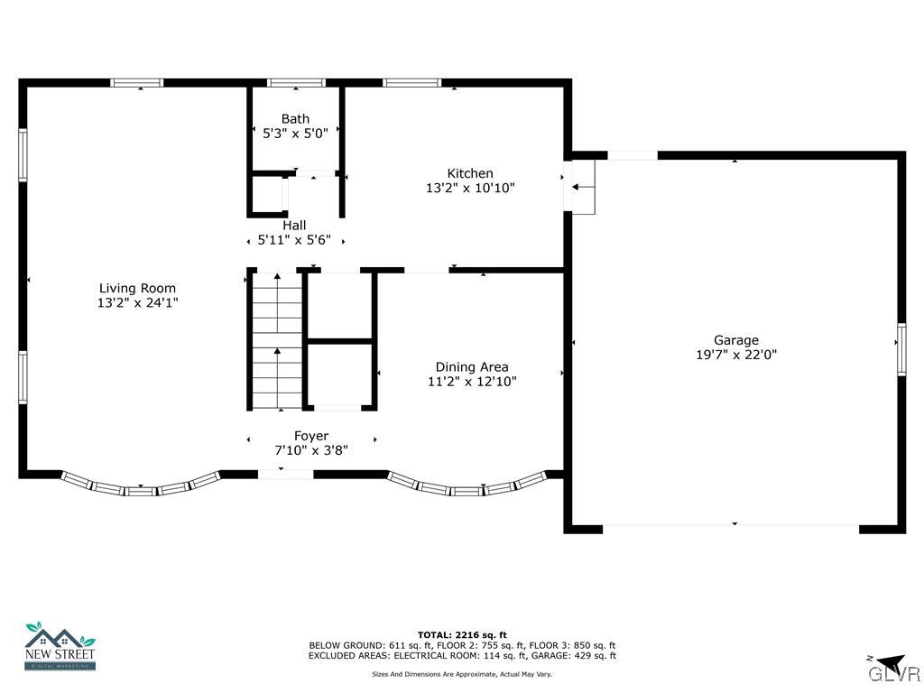 3920 Hemlock Place Bethlehem, PA 18017 - Photo 39 of 39 a picture of a floor plan